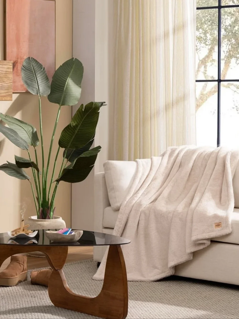 UGG Adana Throw Blanket- Clamshell
